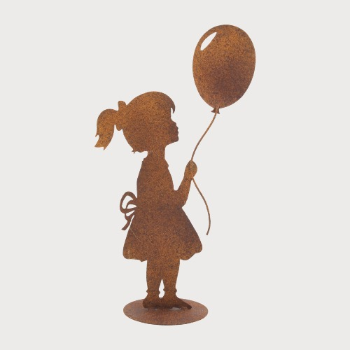 BIMBA CON PALLONCINO 45x24x10 cm
