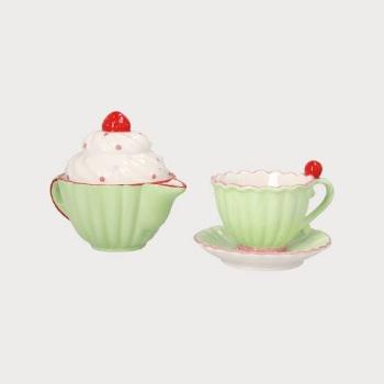 SET TAZZINA E TEIERA (D.12X8, D.16X14)